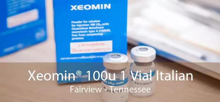 Xeomin® 100u 1 Vial Italian Fairview - Tennessee